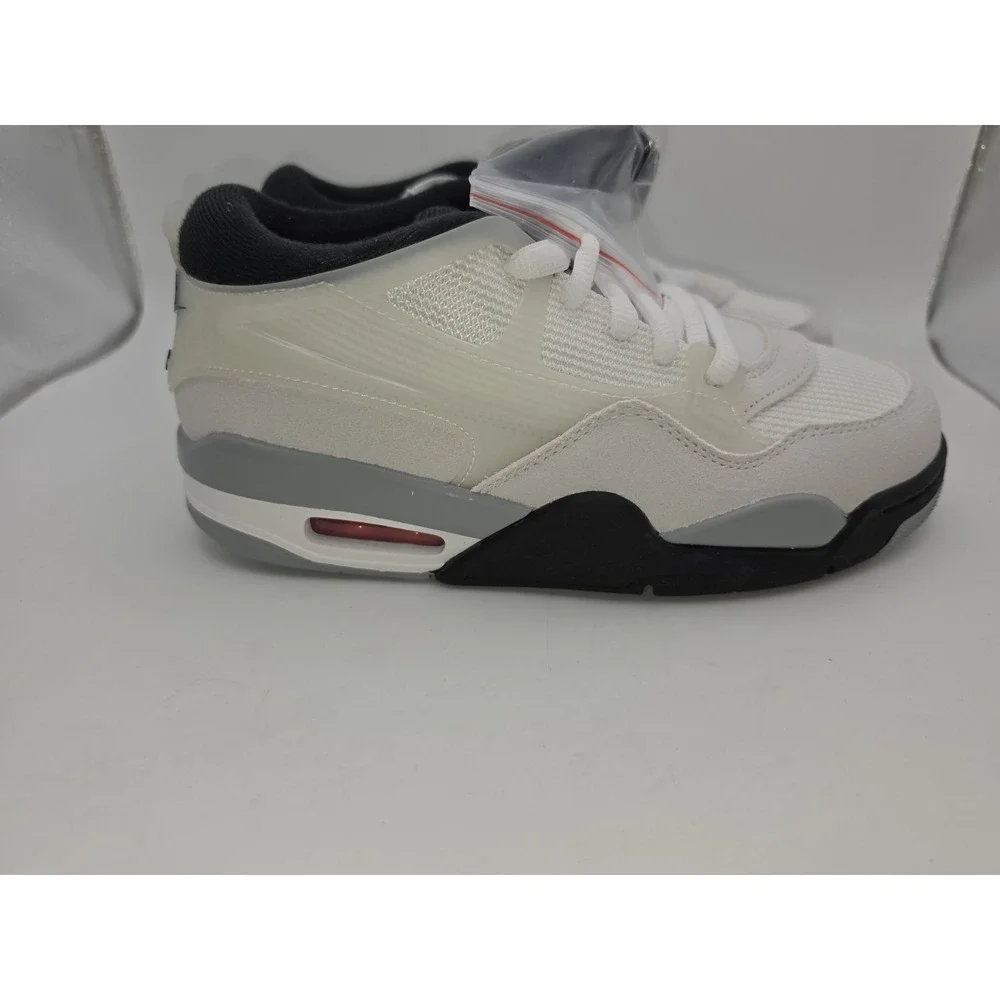 Air Jordan 4 RM GS White Infrared (Size 6Y) - Brand New with Extra Laces & Box